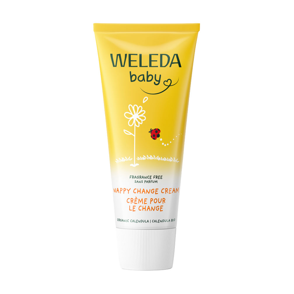 Дитячий крем під підгузок Weleda Baby Calendula Nappy Change Cream Календула, від попрілостей, без запаху, 75 мл